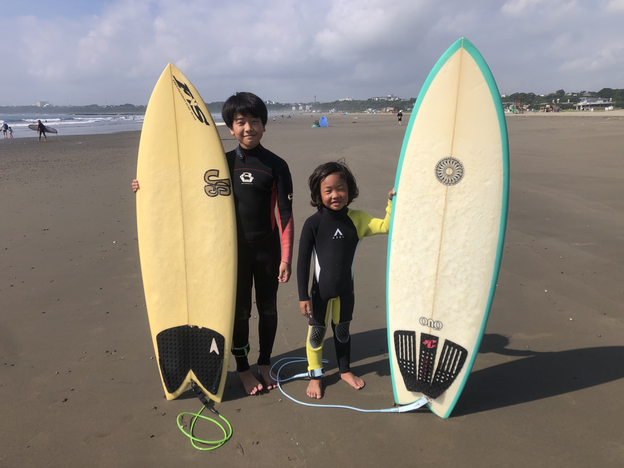 小学生のサーフィンスクール