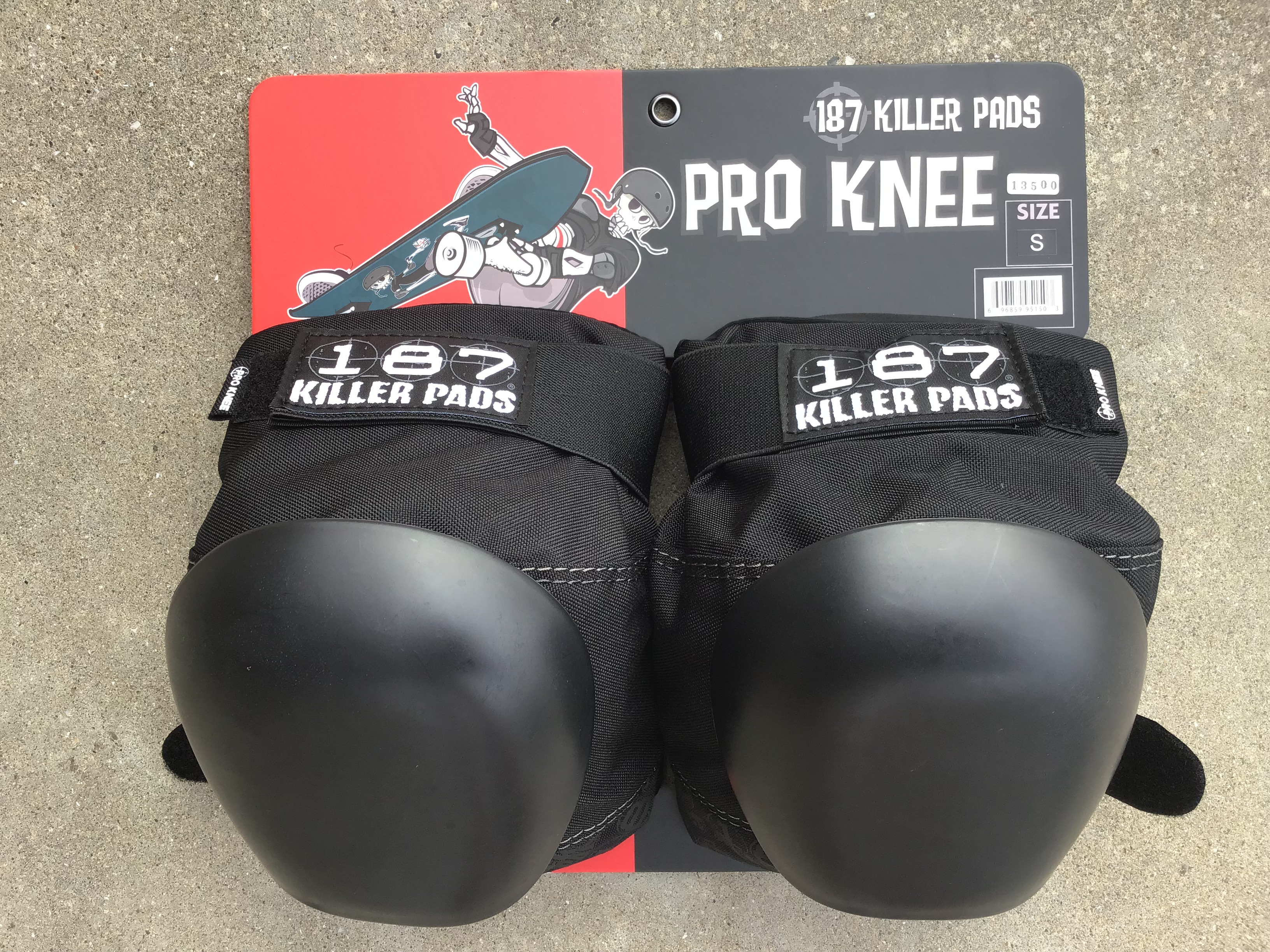 187 KILLER PADS PRO KNEE Sサイズ キラーパッド プロニー スケート