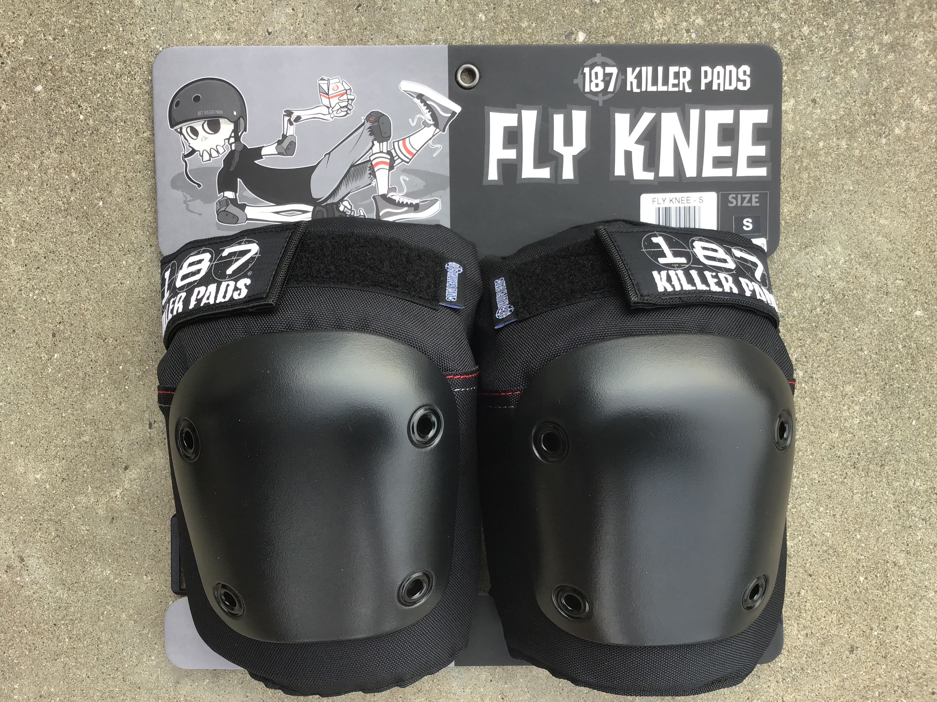 187 KILLER PADS FLY KNEE Sサイズ キラーパッド フライニー スケート