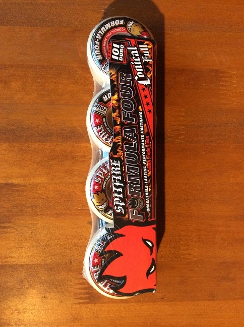 Spitfire Formula Four Conical Full Wheel 101du 54mm スピットファイア ウィール スケボー スケートボード Skateboard Free Session